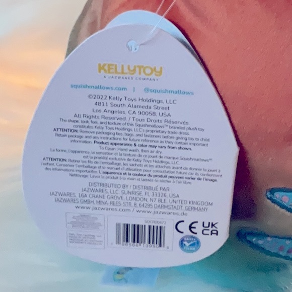 Squishmallow Mariano The Chameleon 7”New With Tag - Picture 12 of 13